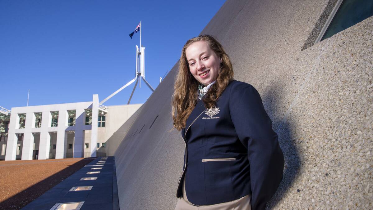 Canberra baking student and Skillaroo Rachel Crawford will be heading to 2022 World Skill Competition Picture: Keegan Carroll