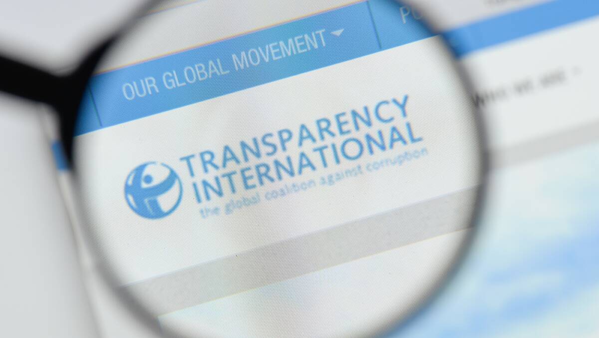 Australia has been slipping in Transparency International's corruption rankings. Picture: Shutterstock