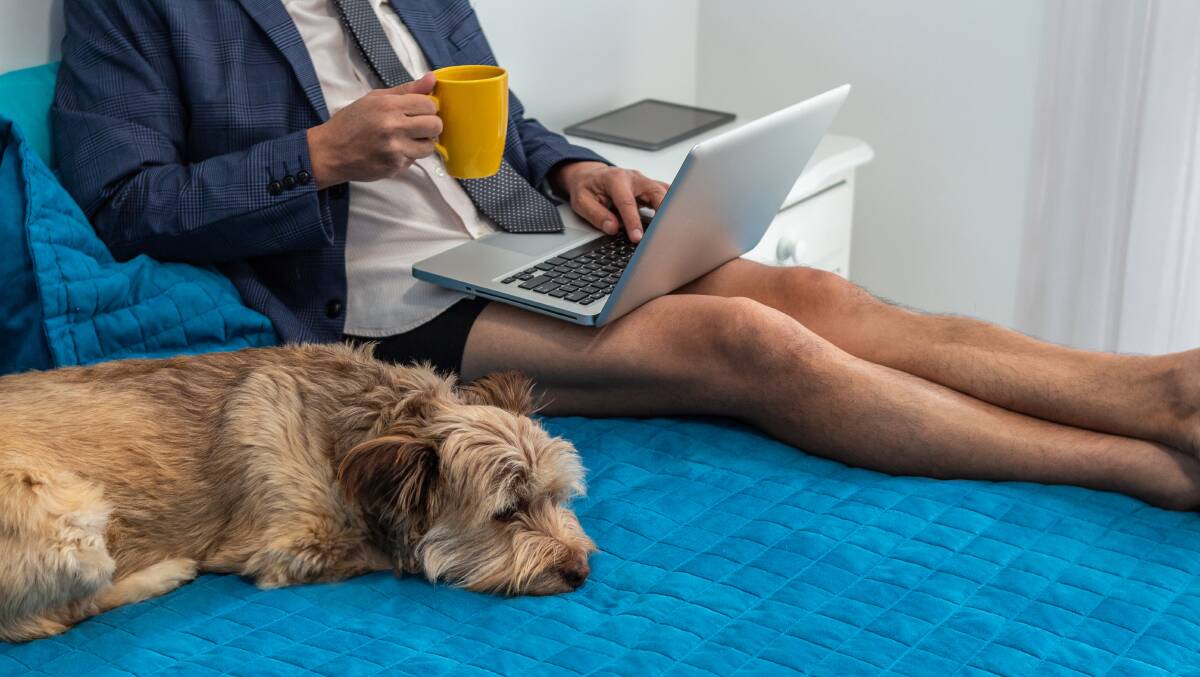 Nearly two-thirds of federal public servants were working from home in August. Picture: Shutterstock