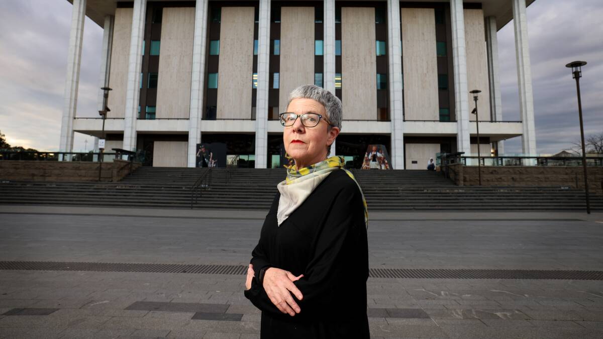 National Library director-general Marie-Louise Ayres. Picture by James Croucher