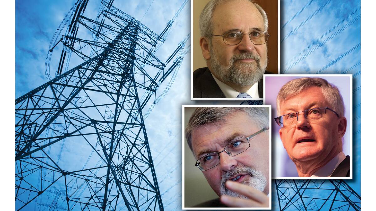Public servants have long been closely involved in climate change policy. Clockwise from top: Roger Beale, Martin Parkinson and Peter Shergold. 