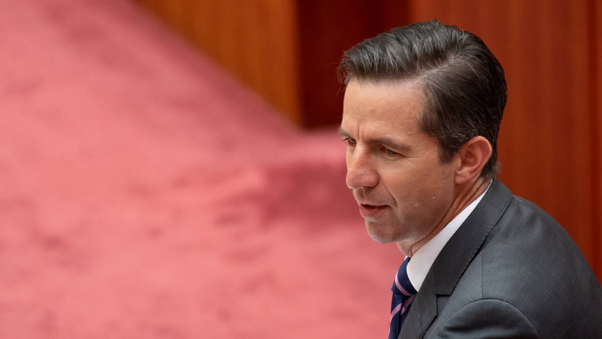 Finance Minister Simon Birmingham. Picture: Sitthixay Ditthavong