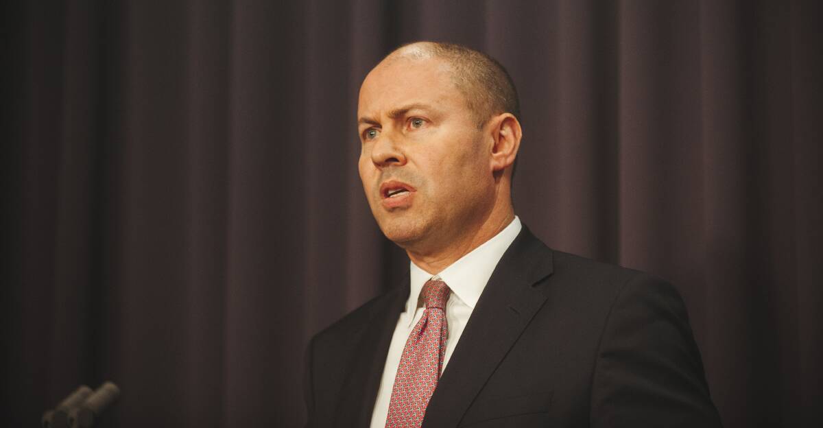 Treasurer Josh Frydenberg, who presented the Intergenerational Report last month. Picture: Dion Georgopoulos