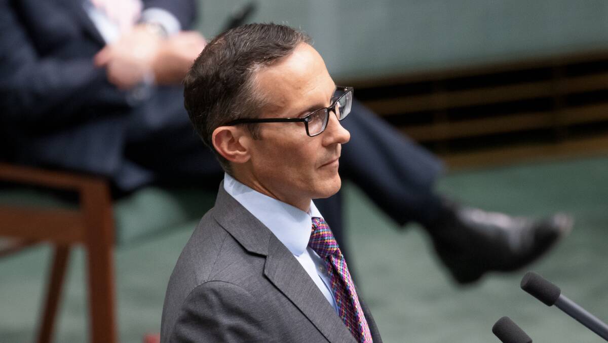 Labor member for Fenner, Andrew Leigh. Picture: Sitthixay Ditthavong