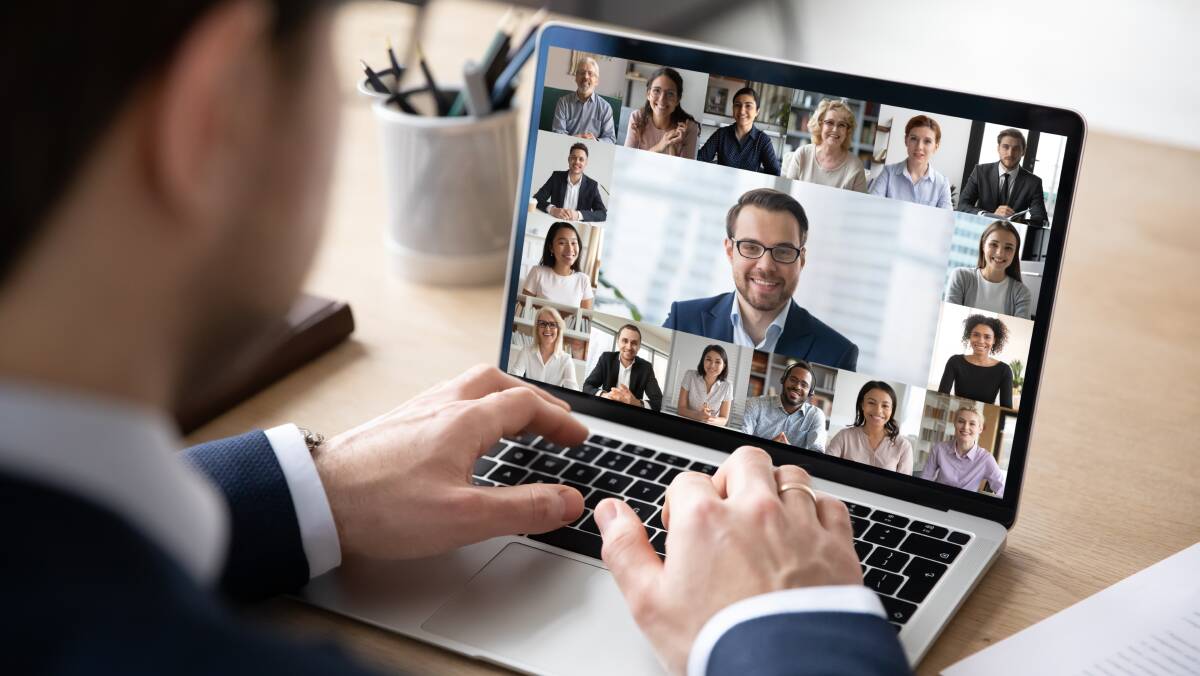 Employees are learning the ins and outs of videoconferencing. Picture: Shutterstock