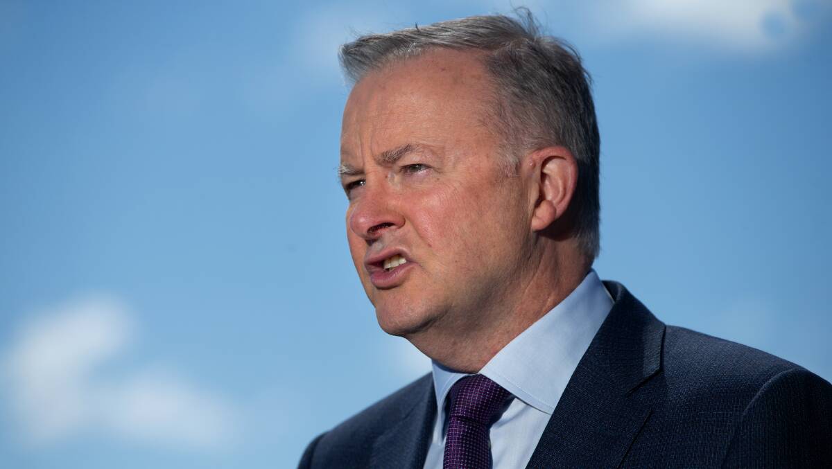 Opposition leader Anthony Albanese. Picture: Marina Neil
