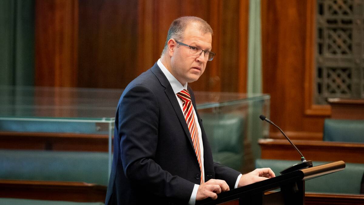 Assistant minister for the public service Ben Morton at Old Parliament House on Friday. Picture: Sitthixay Ditthavong