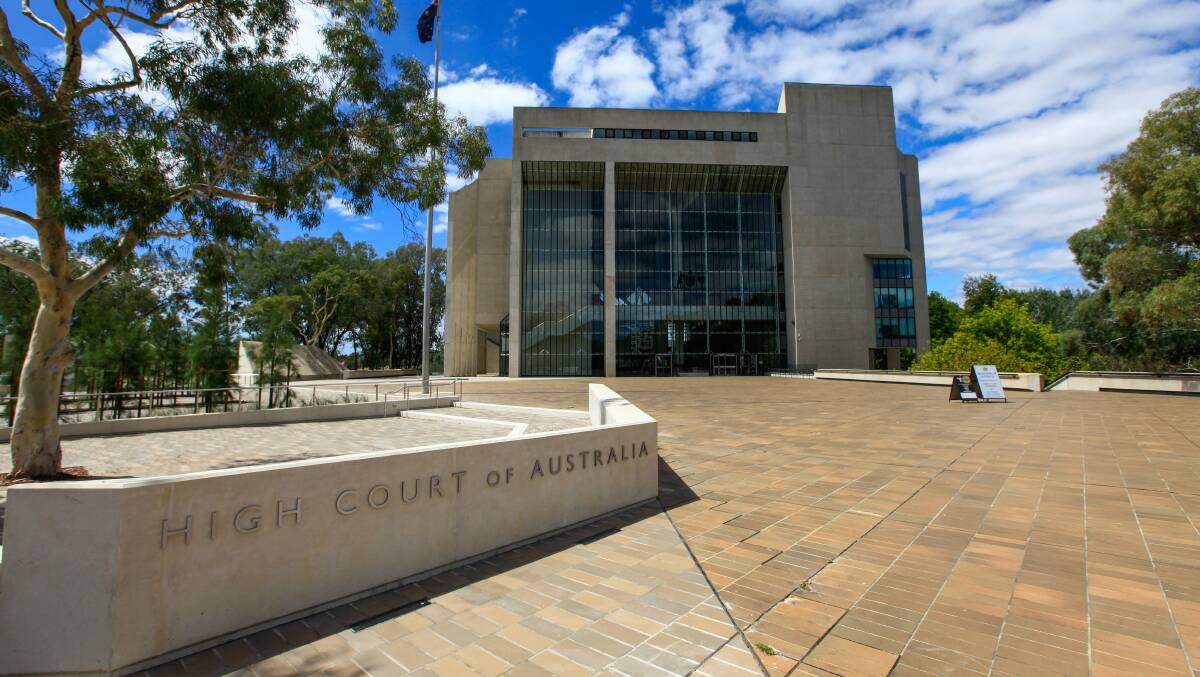 The High Court of Australia, in Canberra. Picture: Katherine Griffiths
