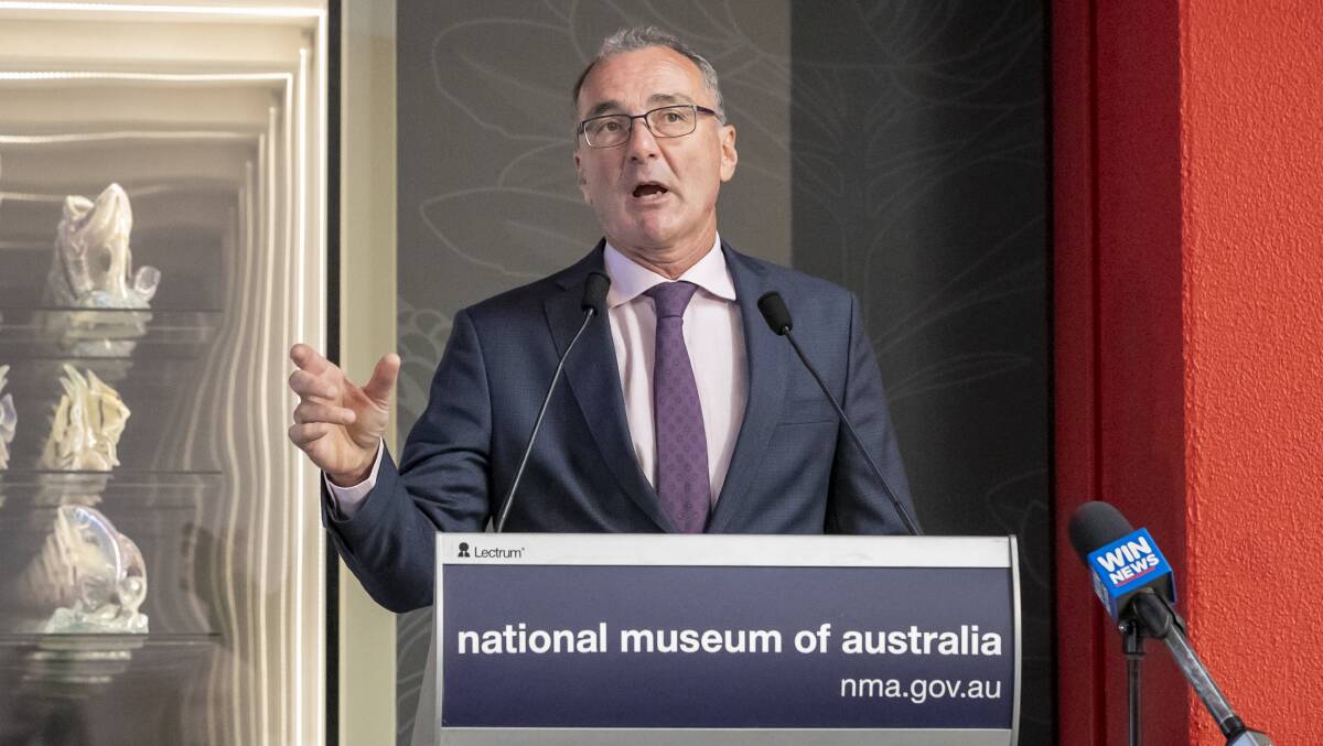 National Museum of Australia director Mathew Trinca. Pictures: Keegan Carroll