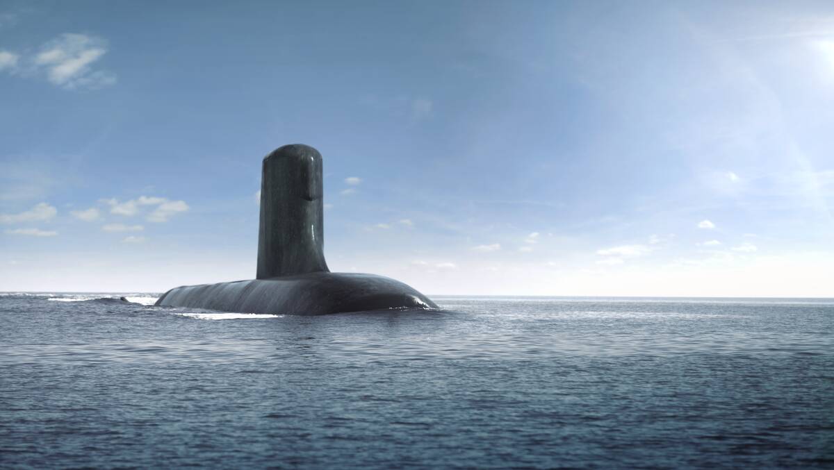 Australia's new Attack class submarines are expected to cost $80 billion. Picture: Department of Defence