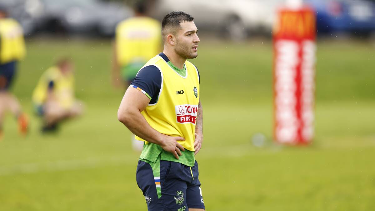Nick Cotric left the field with a new injury concern on Sunday. Picture by Keegan Carroll
