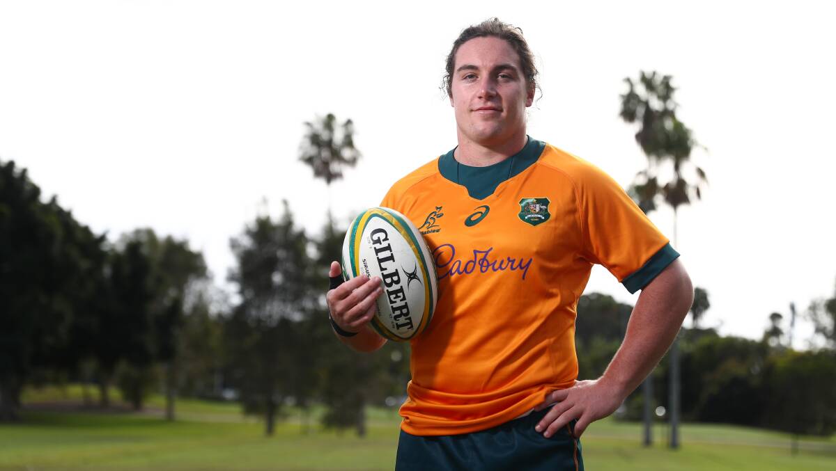 Lachie Lonergan is in line for his second Test appearance after being named on the Wallabies' bench. Picture: Getty