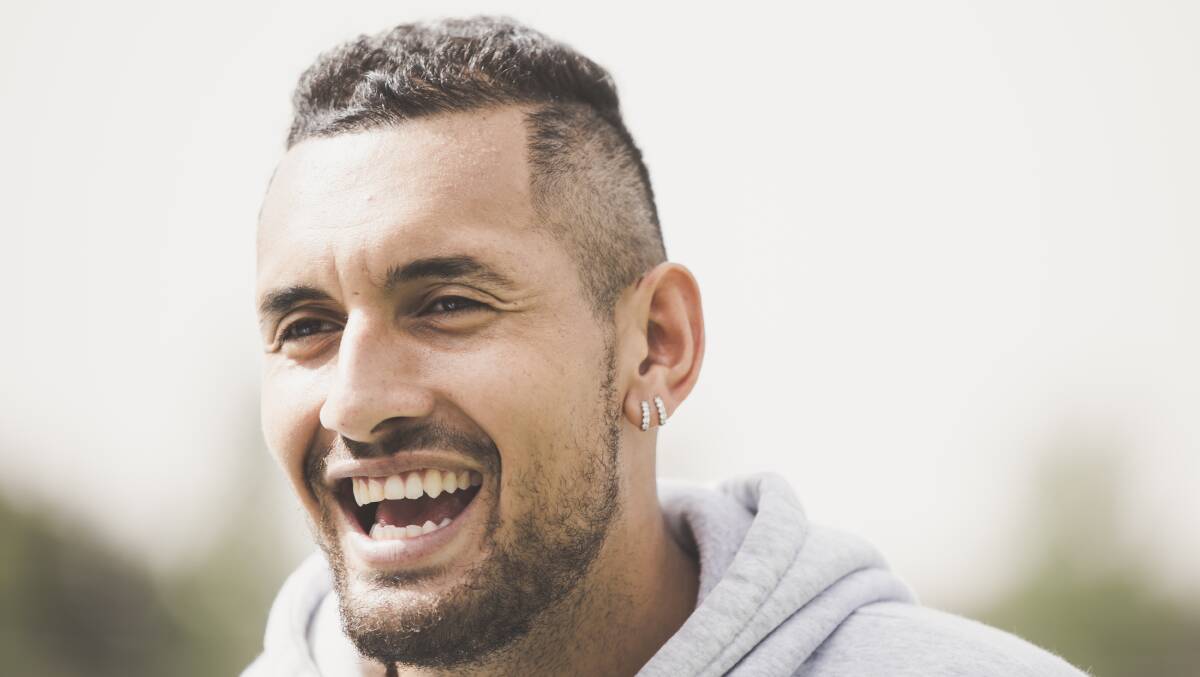 The public perception has shifted in Nick Kyrgios' favour. Picture by Jamila Toderas