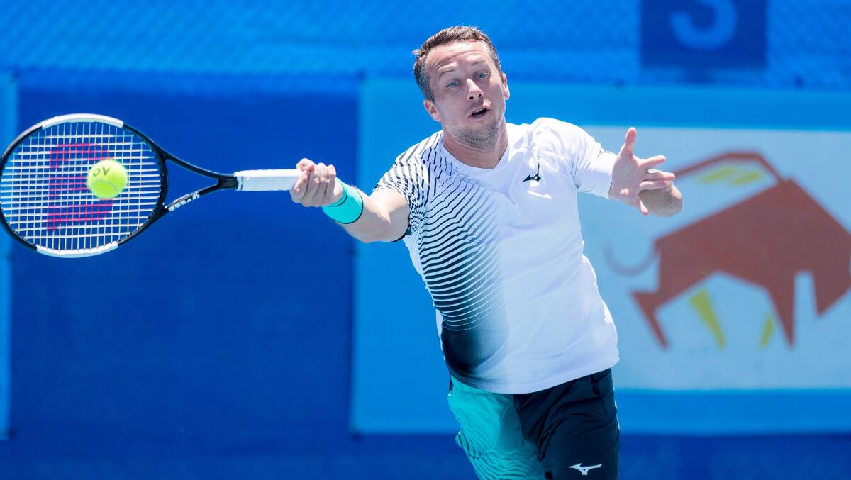 Philipp Kohlschreiber ousted Emil Ruusuvuori in the final. Picture: Ben Southall