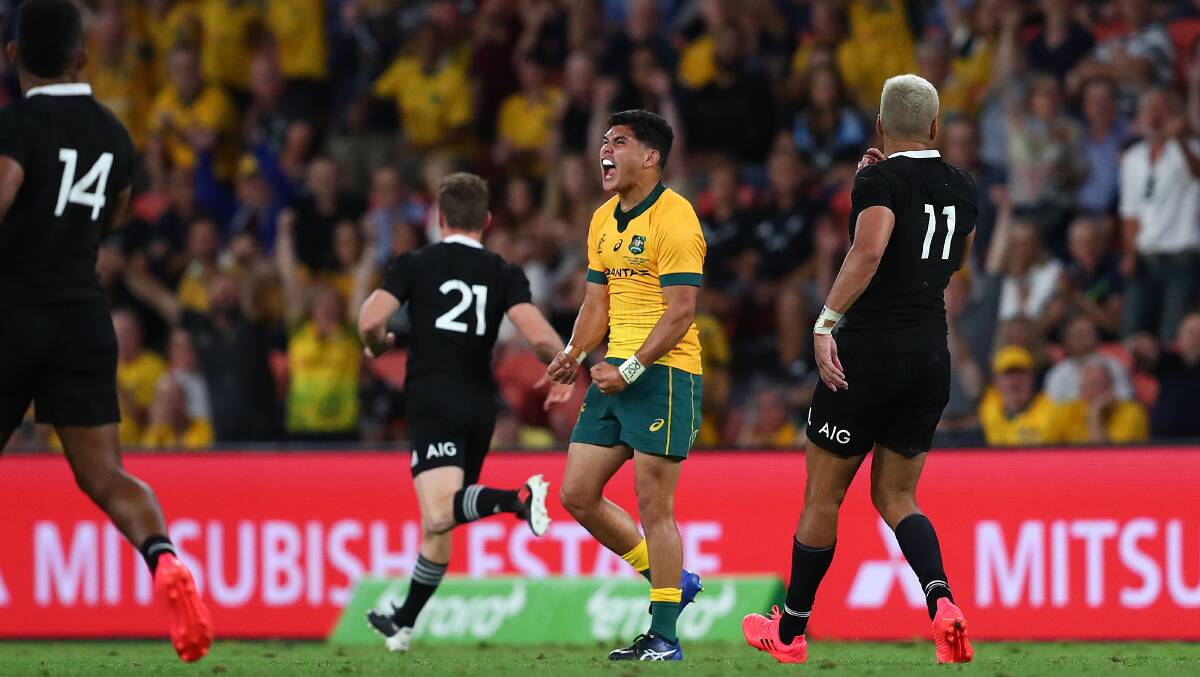 Noah Lolesio will chase another Wallabies call-up. Picture: Getty