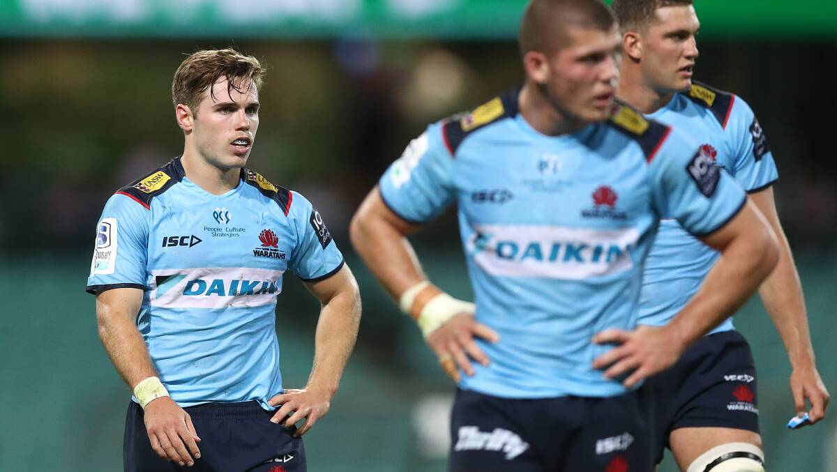 Will Harrison and the Waratahs are still hunting their first win. Picture: Getty