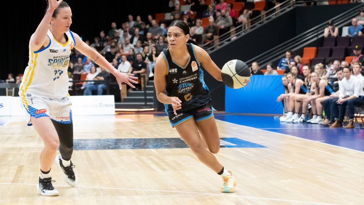 Tensions are rising in the WNBL. Picture by Elesa Kurtz