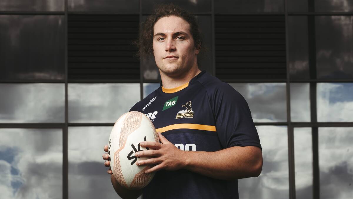 Brumbies hooker Lachlan Lonergan had a breakout year. Picture: Dion Georgopoulos