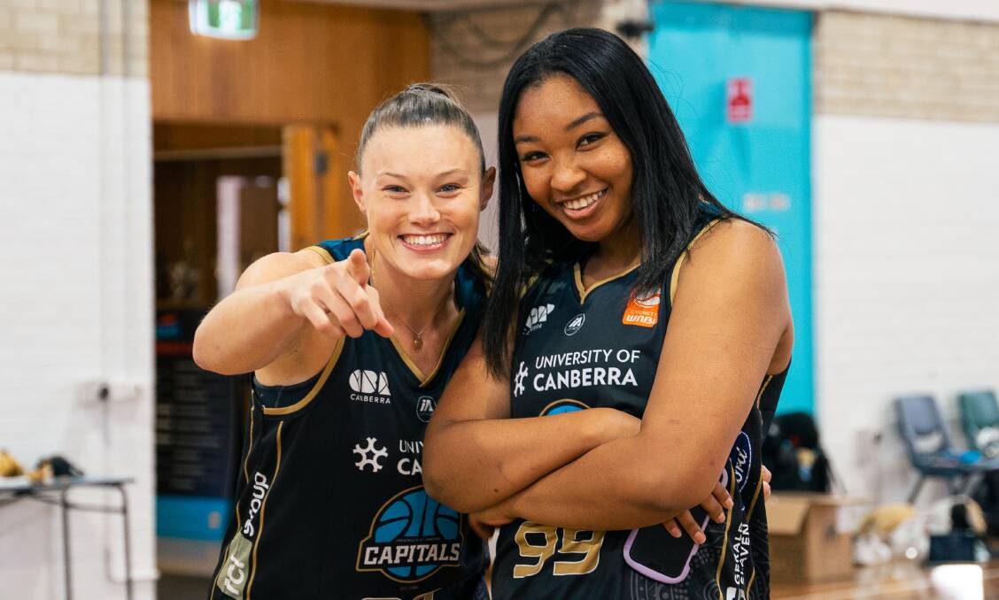 Nicole Munger and Monica Okoye will team up for Canberra. Picture by Jack Rowley