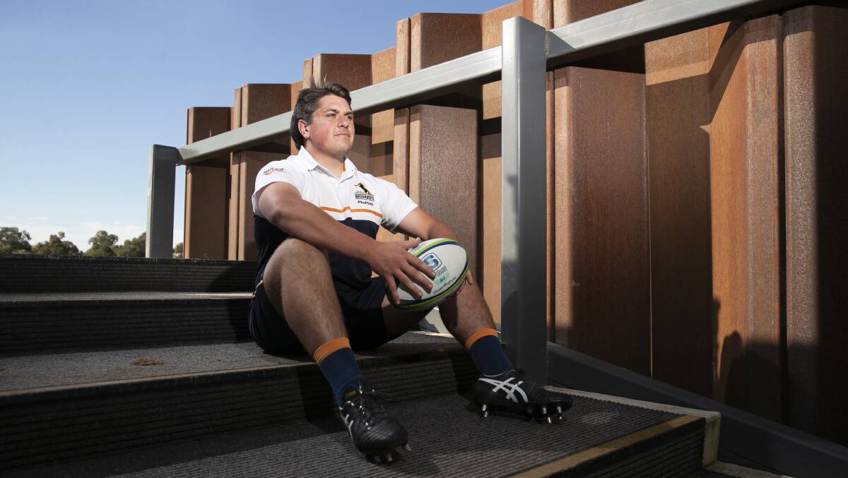 Archer Holz leaves the Brumbies for the Waratahs. Picture: Keegan Carroll