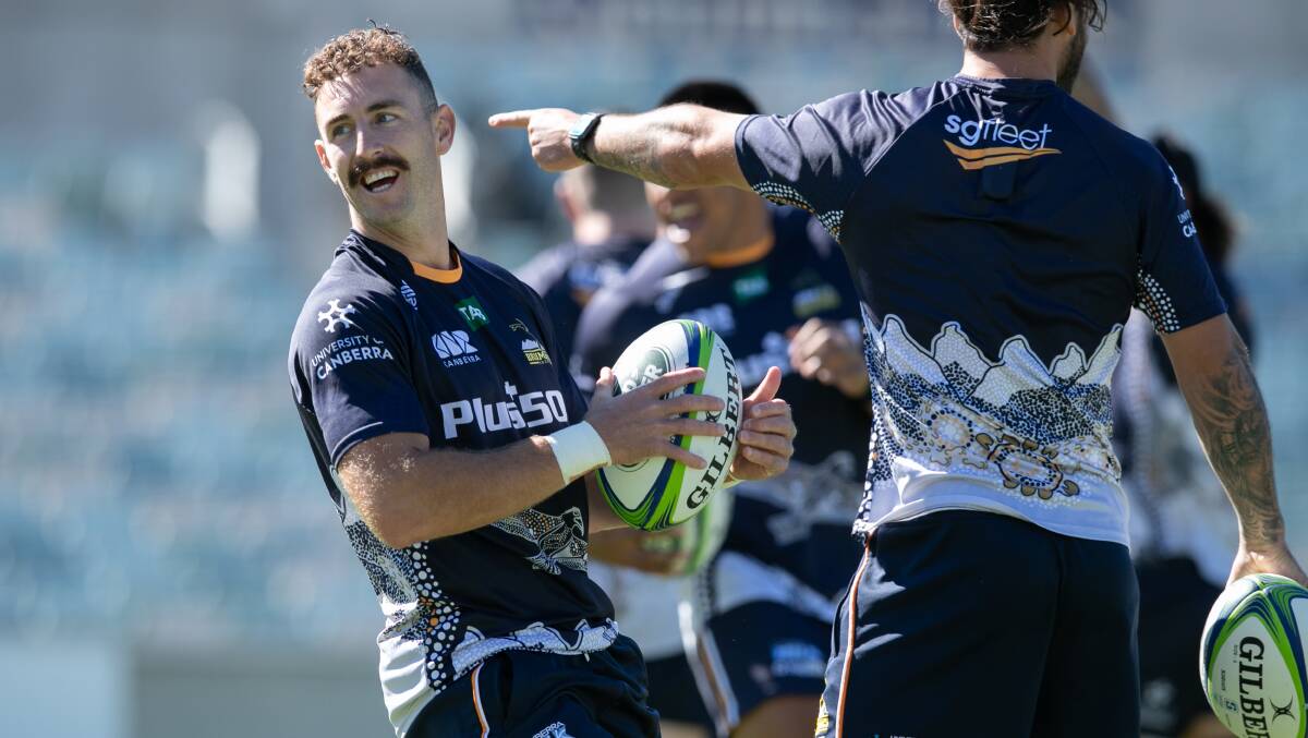 Nic White will play a major role against a NSW outfit missing its scrumhalf and captain. Picture: Keegan Carroll