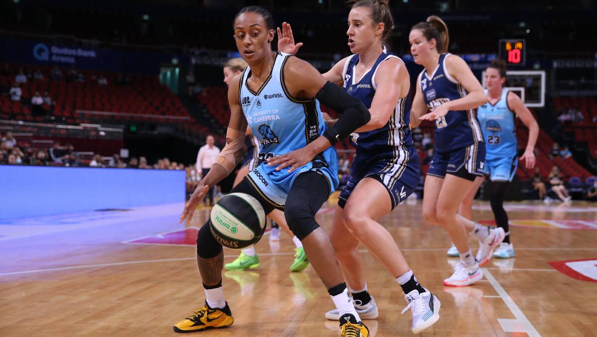 Import Brittney Sykes impressed for Canberra. Picture: Getty