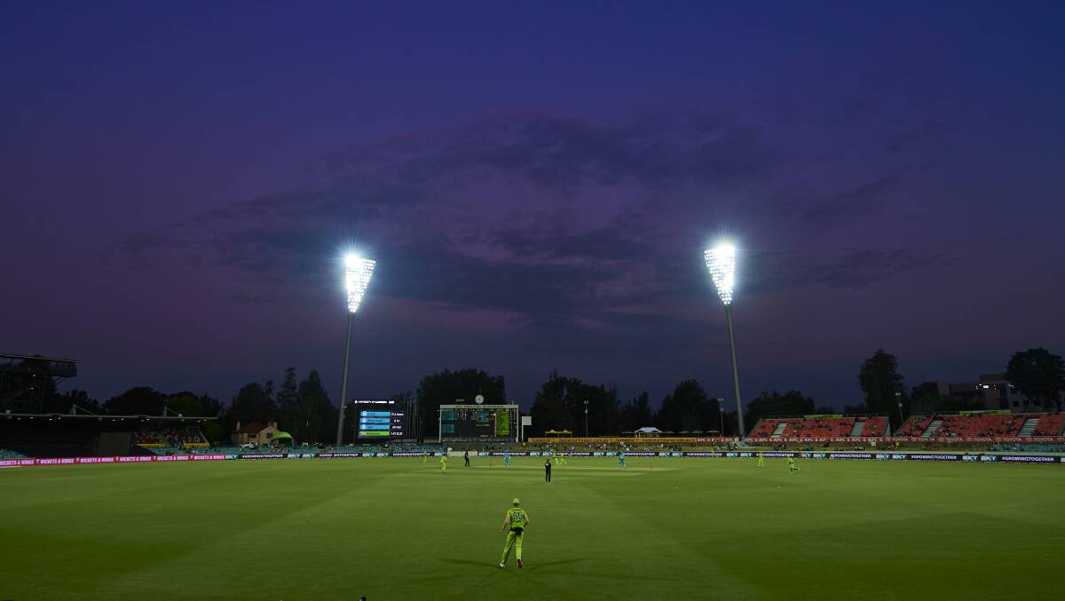 Manuka Oval played a key role in getting the BBL off the ground. Picture: Getty