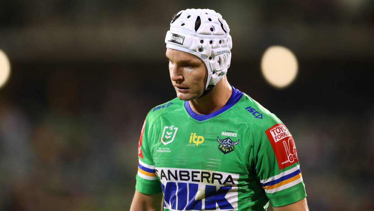 Jarrod Croker is trying to help the Raiders salvage their season after returning from a lengthy stint on the sideline. Picture: Keegan Carroll