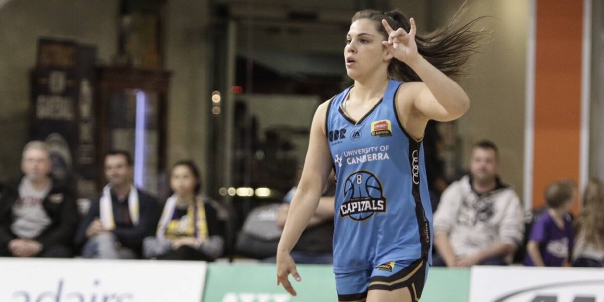 Abby Cubillo is beginning to find her feet in the WNBL. Picture: Michael Peacock