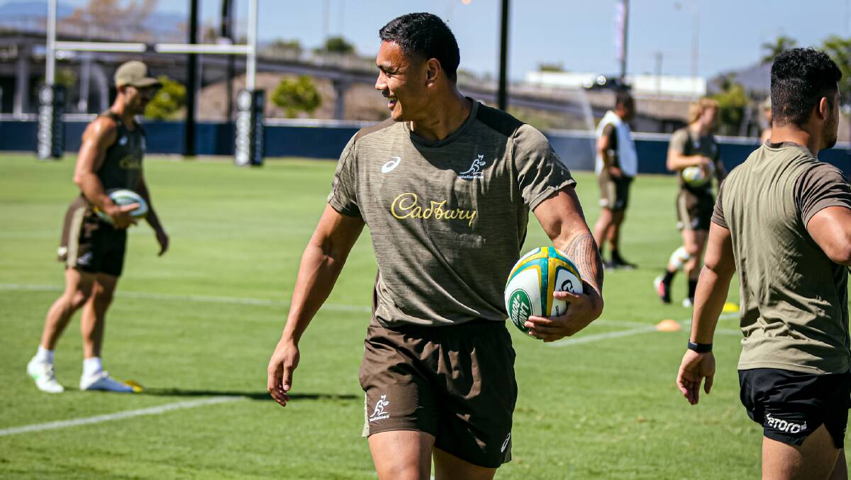 Len Ikitau has made an impact in his short Test career. Picture: Andrew Phan/Wallabies Media