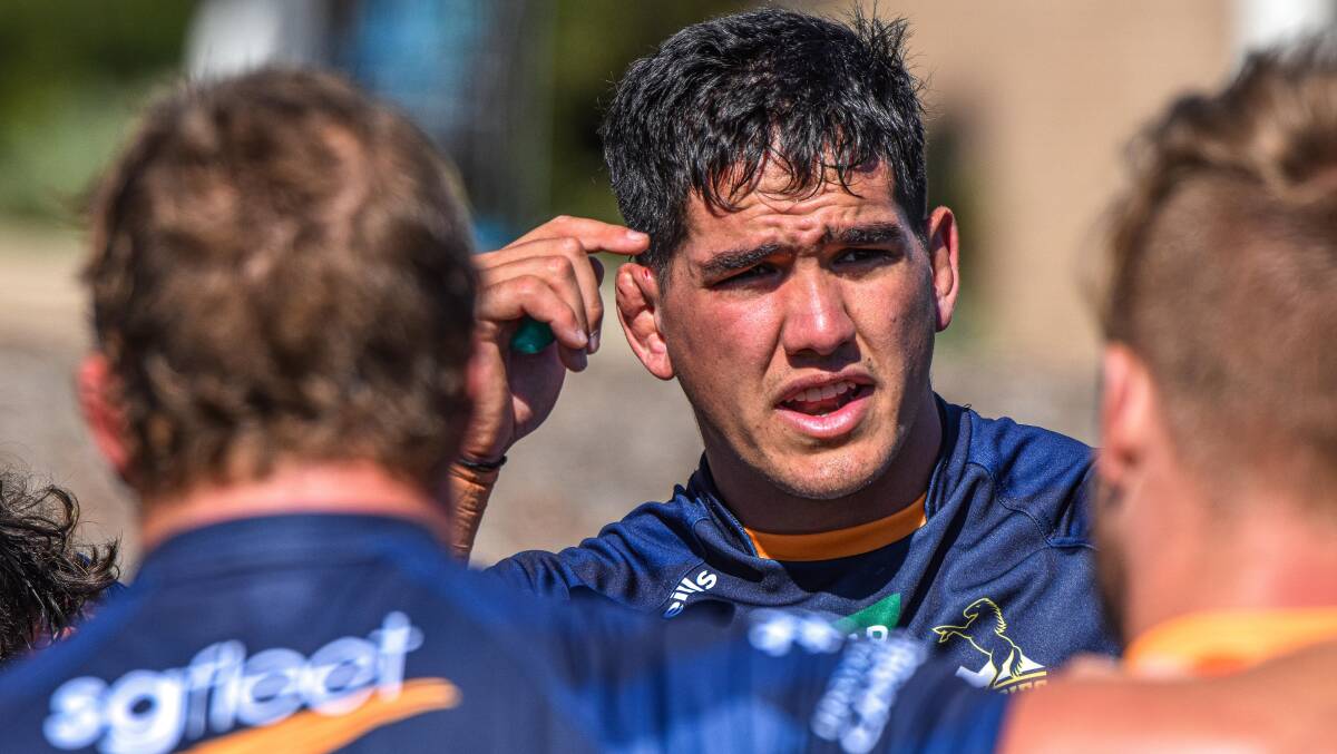 Darcy Swain has enjoyed a strong start to the season. Picture: Brumbies Media/Lachlan Lawson