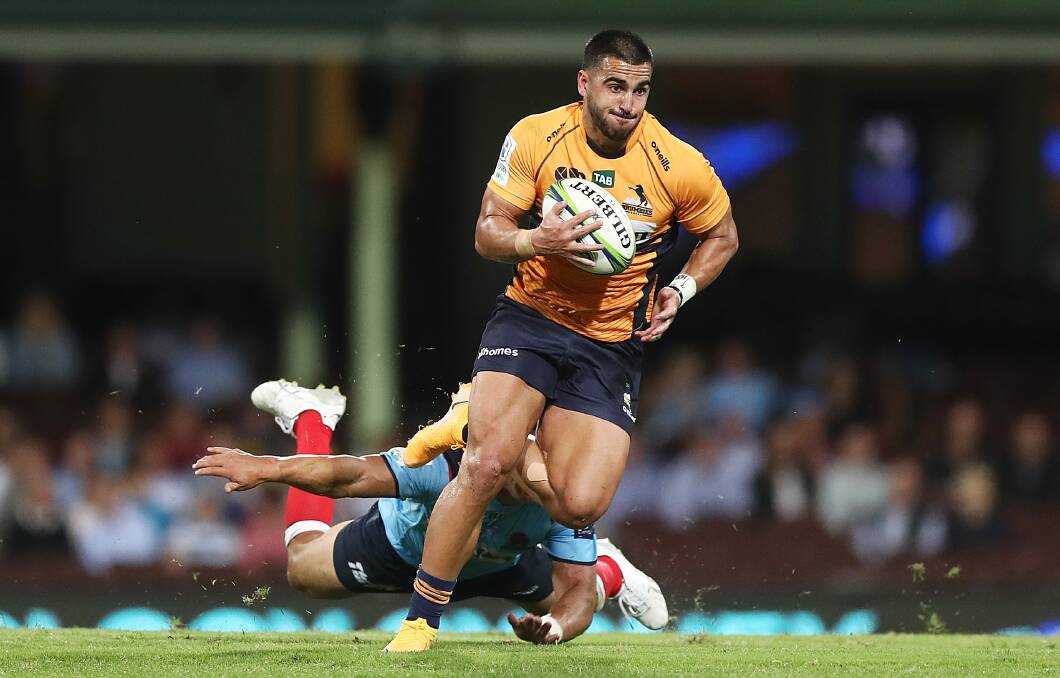 Tom Wright made a strong return for the Brumbies in his first game of the season. Picture: Getty