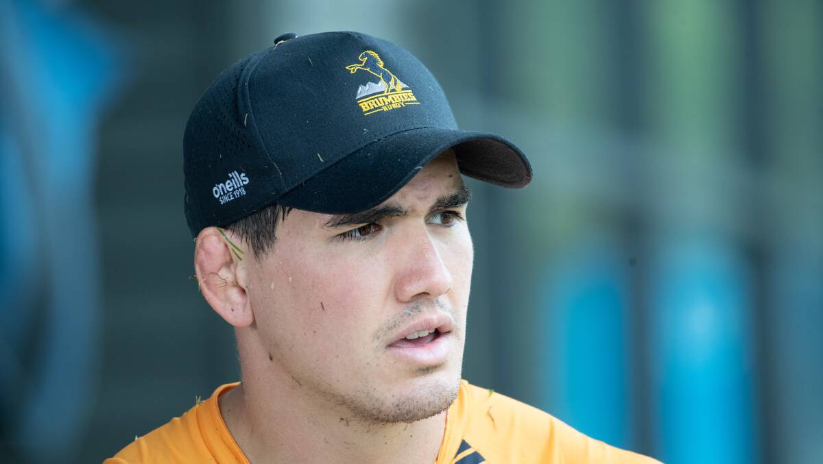 Darcy Swain has re-signed with the Brumbies in a major coup for the club. Picture: Karleen Minney
