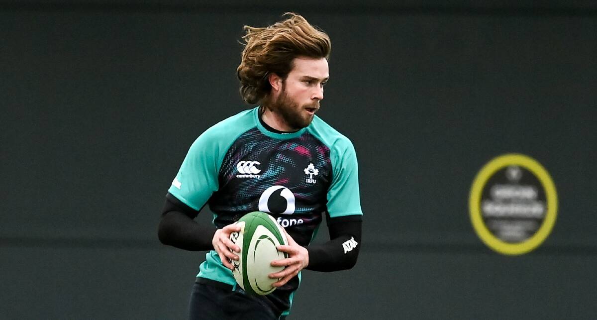 Mack Hansen will make his Test debut for Ireland this weekend. Picture: Getty