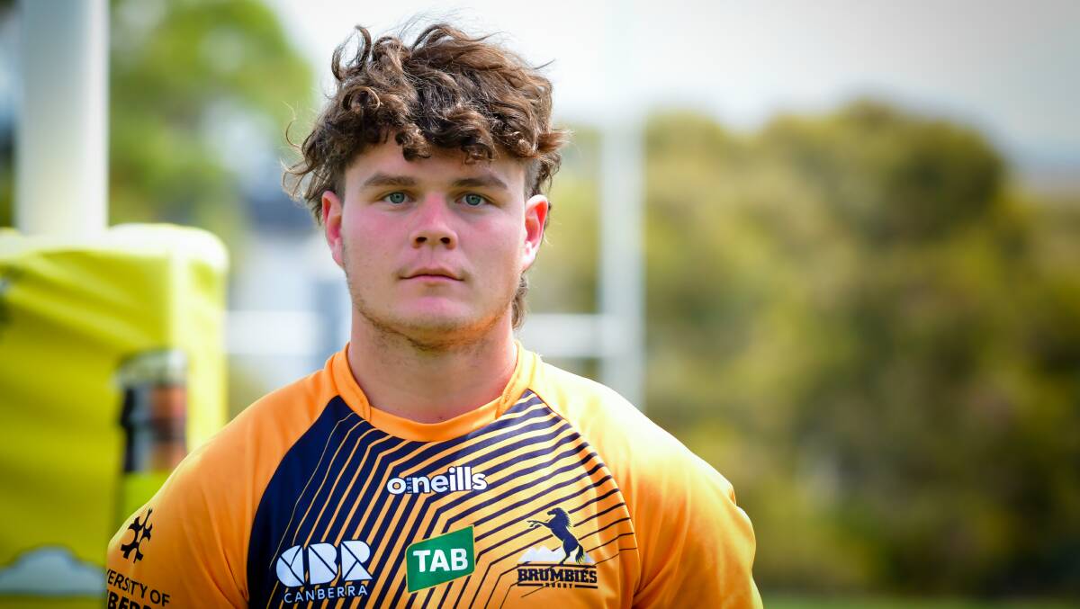 Lachie Albert was drafted in by coach Dan McKellar to fill the boots of a Wallaby. Picture: Elesa Kurtz