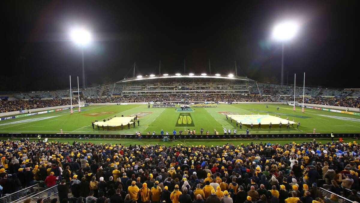 The Wallabies will return to Canberra for the first time since 2017. Picture: Getty