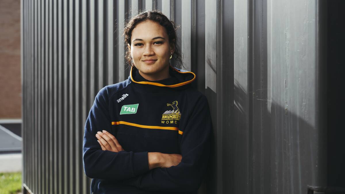 ACT Brumbies Super W player Gabrielle Petersen. Picture: Dion Georgopoulos