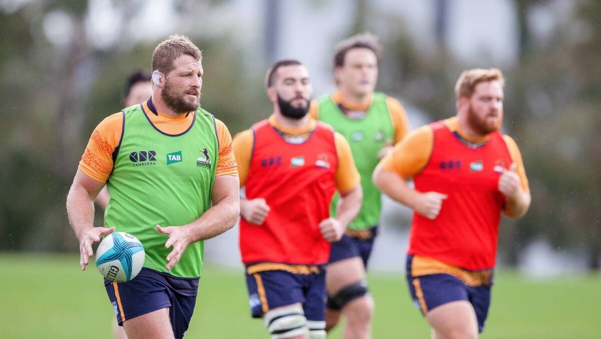 Veteran prop James Slipper is helping to lead the charge for the Brumbies. Picture: Sitthixay Ditthavong