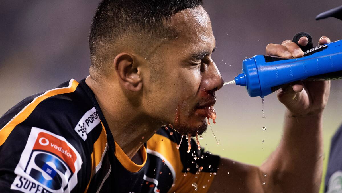 The Brumbies were busted open by the Jaguares. Picture: EPA