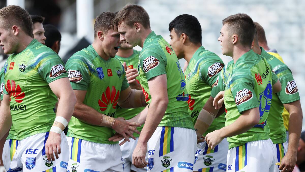The Raiders under 20s are the local league's unlikely saviours. Picture: NRL Imagery