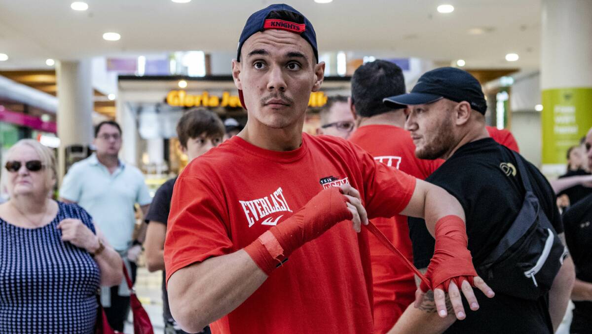 Tim Tszyu is ready to roll in Newcastle. Picture: Iron Monkey Photography