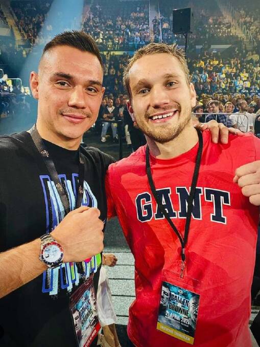 Tim Tszyu will now face Steve Spark in Newcastle. Picture: Instagram