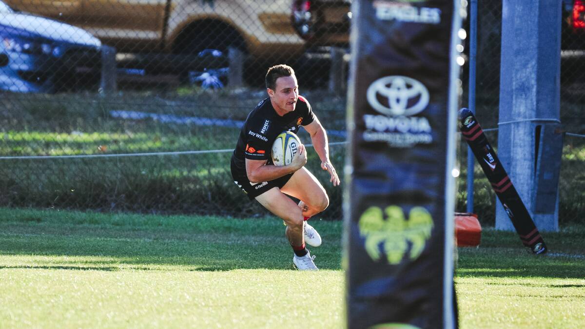 Corey Toole is on the Australian sevens radar. Picture: Dion Georgopoulos