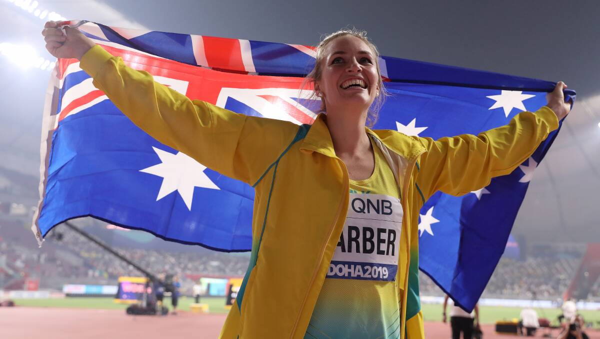 Kelsey-Lee Barber is seen as one of Australia's leading medal hopes. Picture: Getty