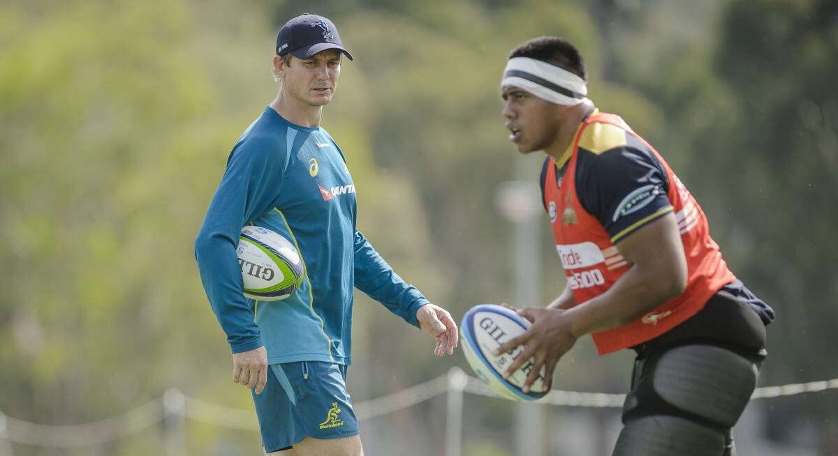 Stephen Larkham will have one eye on the Brumbies' roster for 2023 and beyond. Picture: Sitthixay Ditthavong