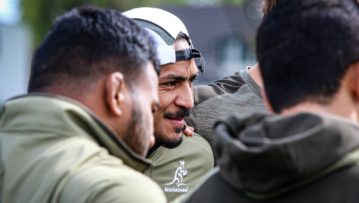 Pete Samu is out of the Wallabies squad for game two. Picture: Andrew Phan/Wallabies Media