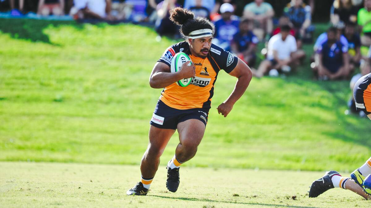 Gungahlin forward Tamati Ioane has been a revelation in Canberra. Picture: Dion Georgopoulos