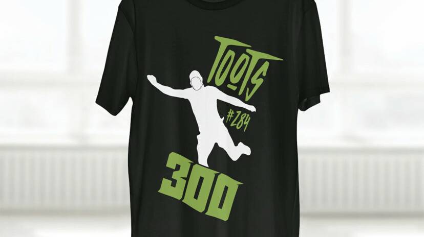 Toots 300 shirts are selling like hot cakes. Picture Supplied