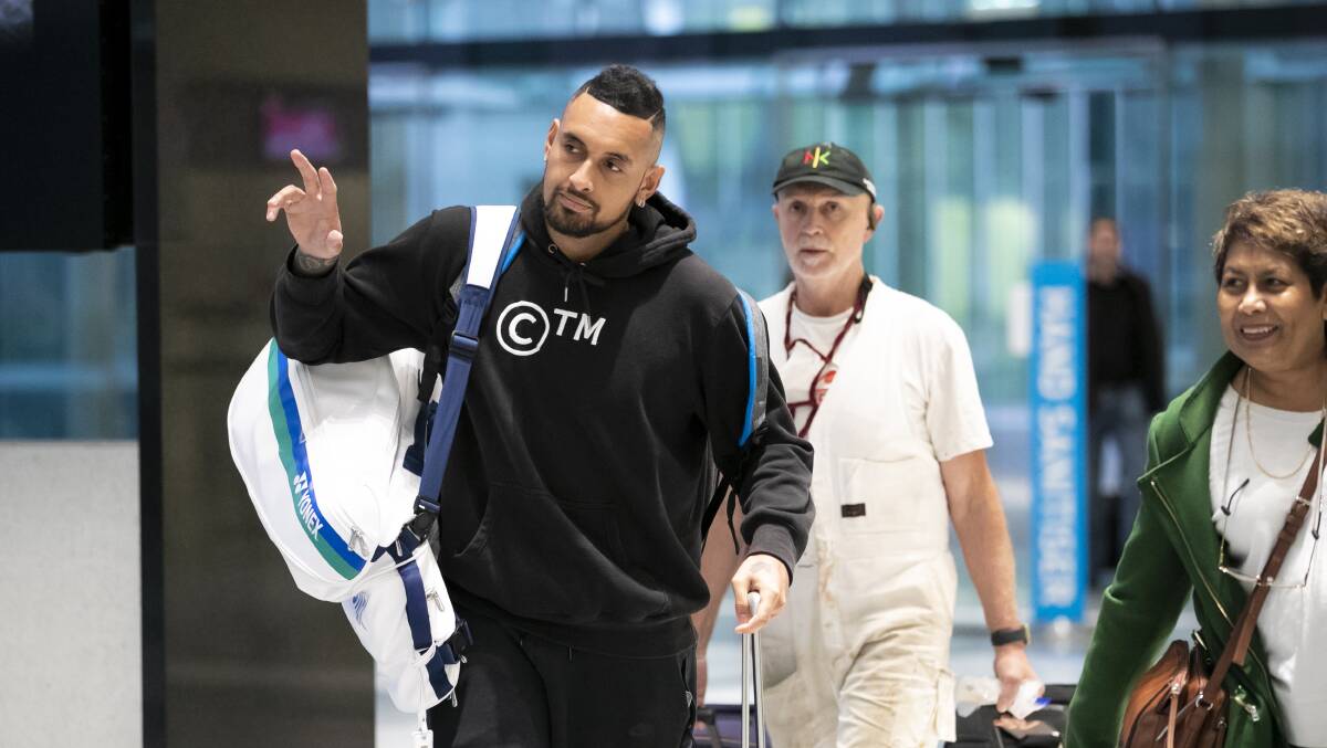 Nick Kyrgios will miss the Olympic Games in Tokyo. Picture: Keegan Carroll