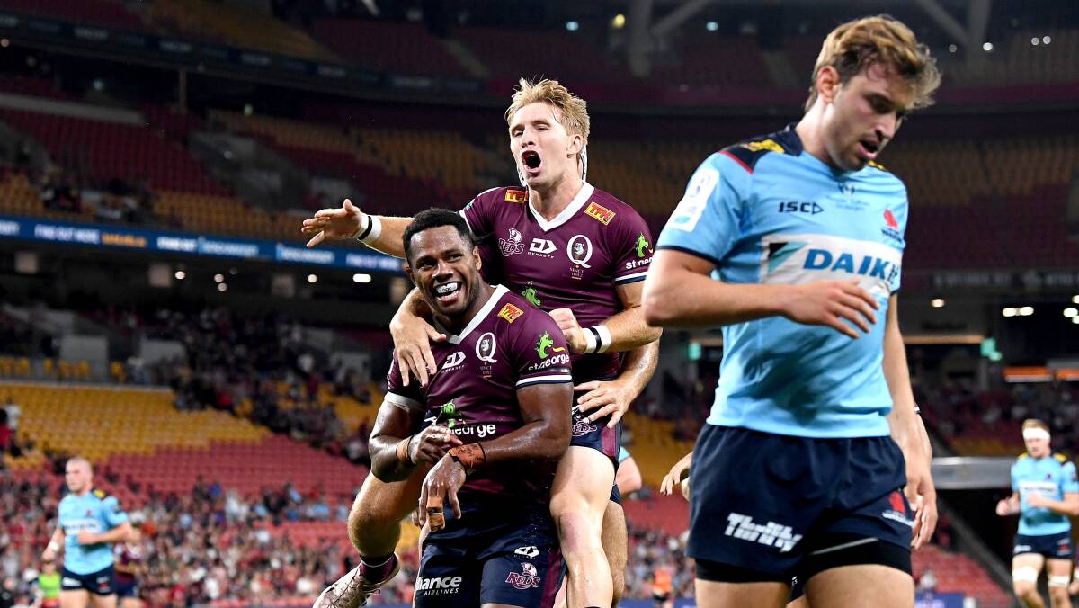 The Waratahs were thrashed by Queensland in their season opener. Picture: Getty